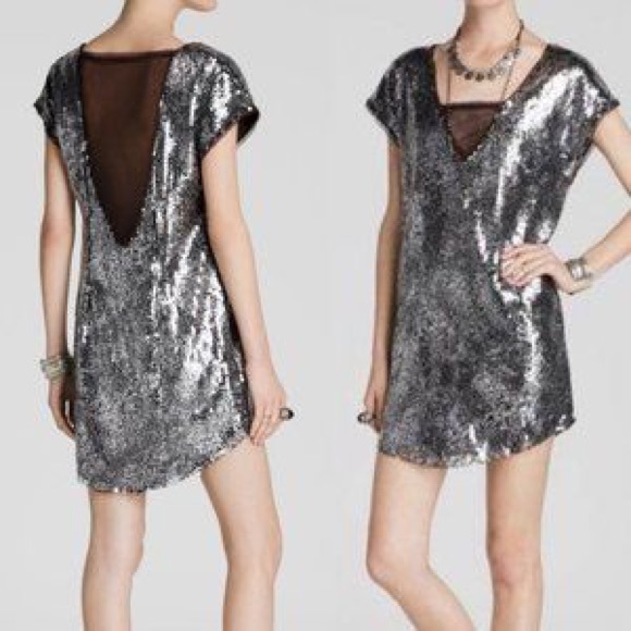Free people shattered glass midnight dreamer dress - Picture 5 of 5